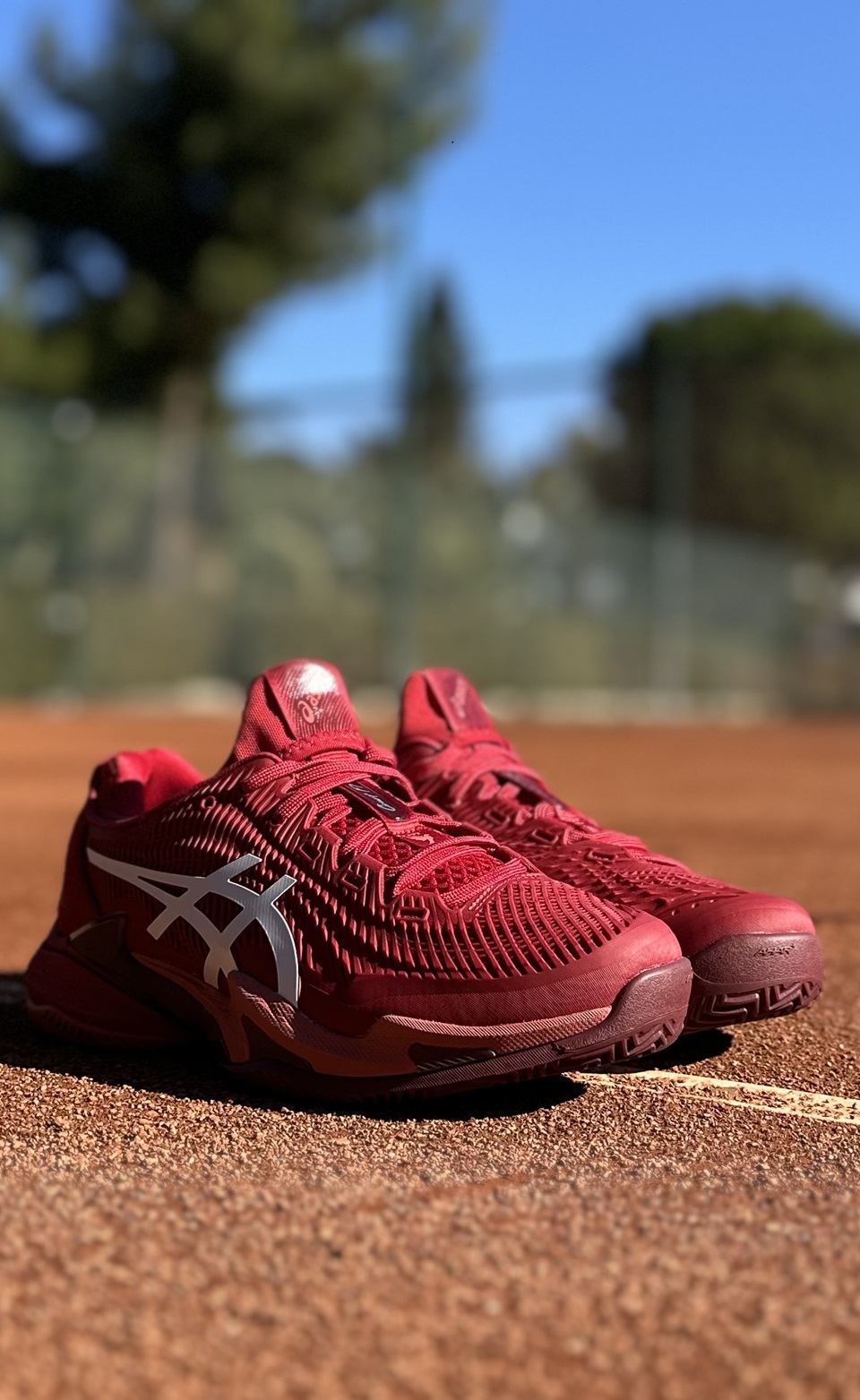 Asics Court FF 3 Novak Djokovic Toprak Kort (Clay) Tenis Ayakkabısı Roland Garros