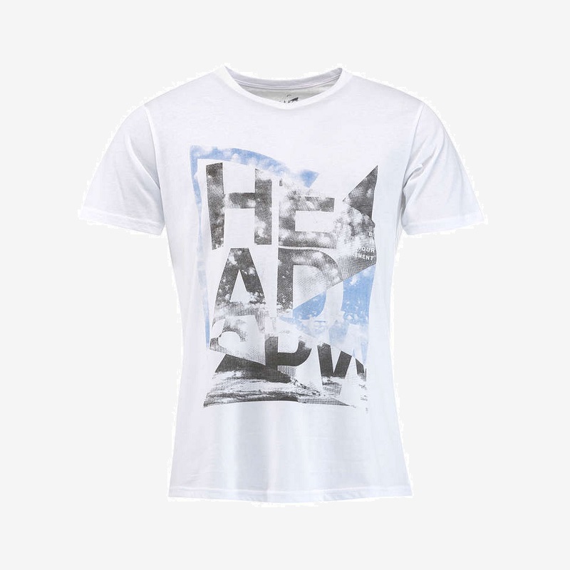 HEAD - Head Men Alcott V-Neck T-Shirt Beyaz
