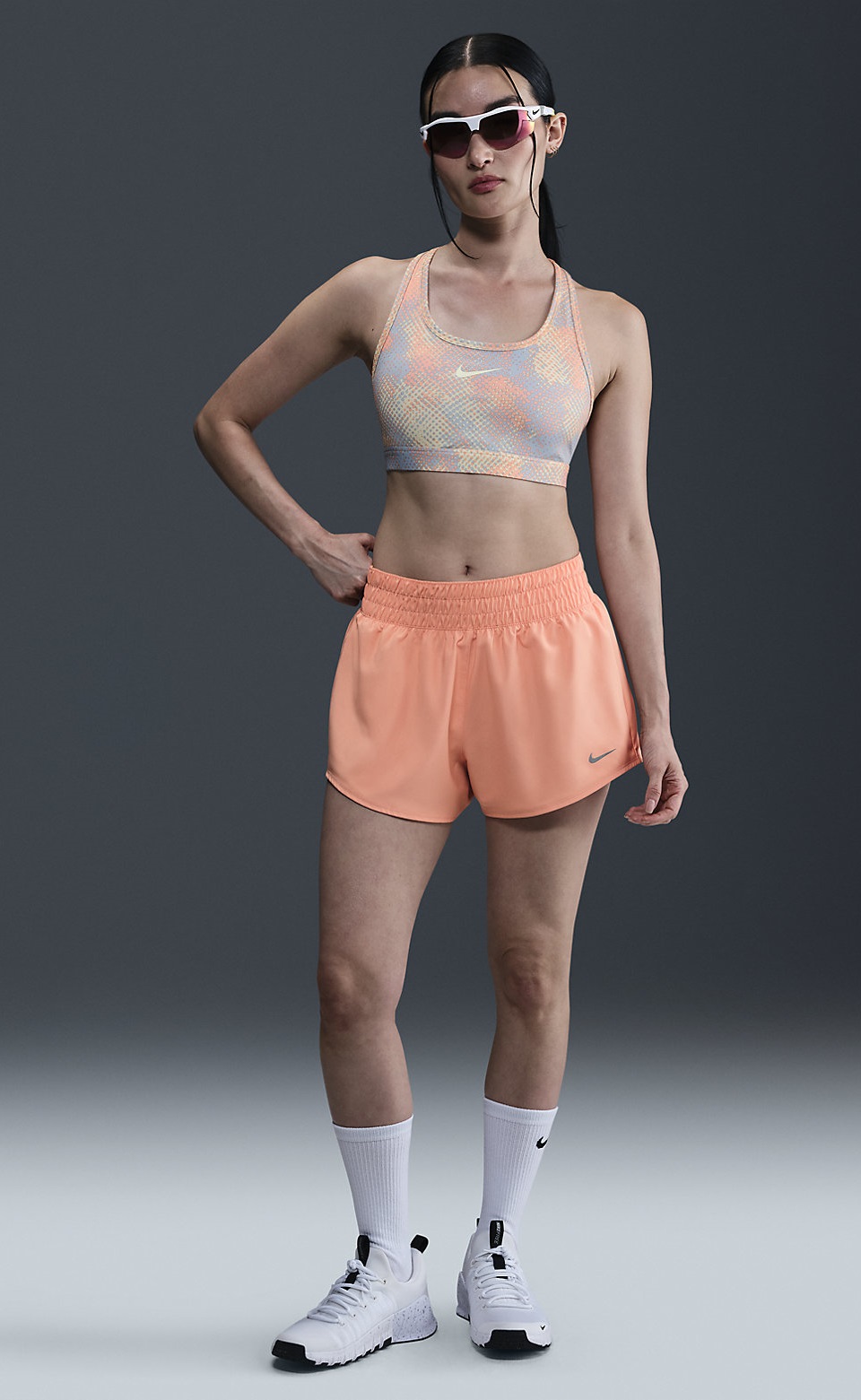 NIKE - Kadın Dri-FIT Orta Bel 3