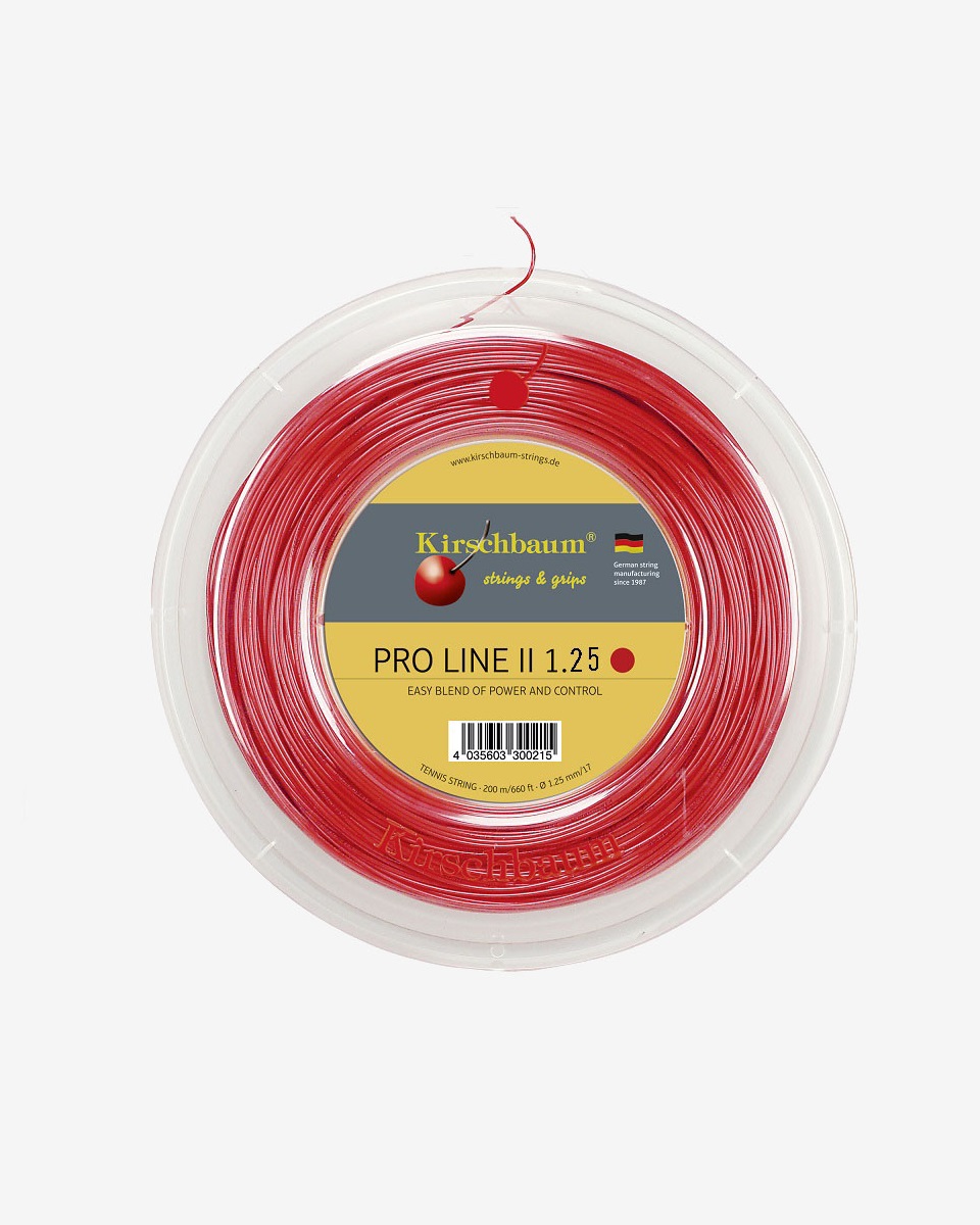 KİRSCHBAUM - Kirschbaum Pro Line No II Red 200 Mt