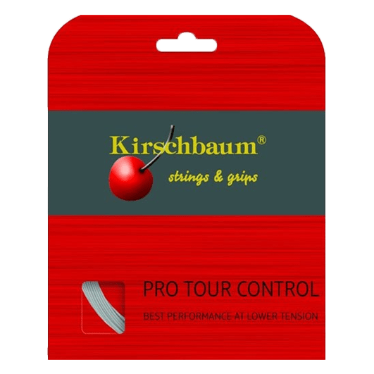 Kirschbaum Pro Tour Control 1.23mm Tekli Kordaj (12m) - Gri