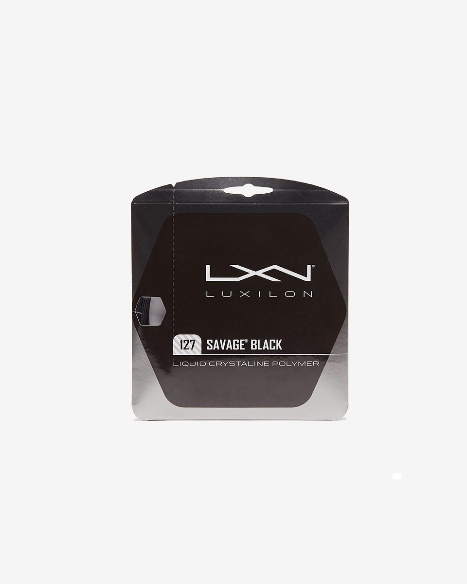 Luxilon Savage Black 127 Tekli Kordaj