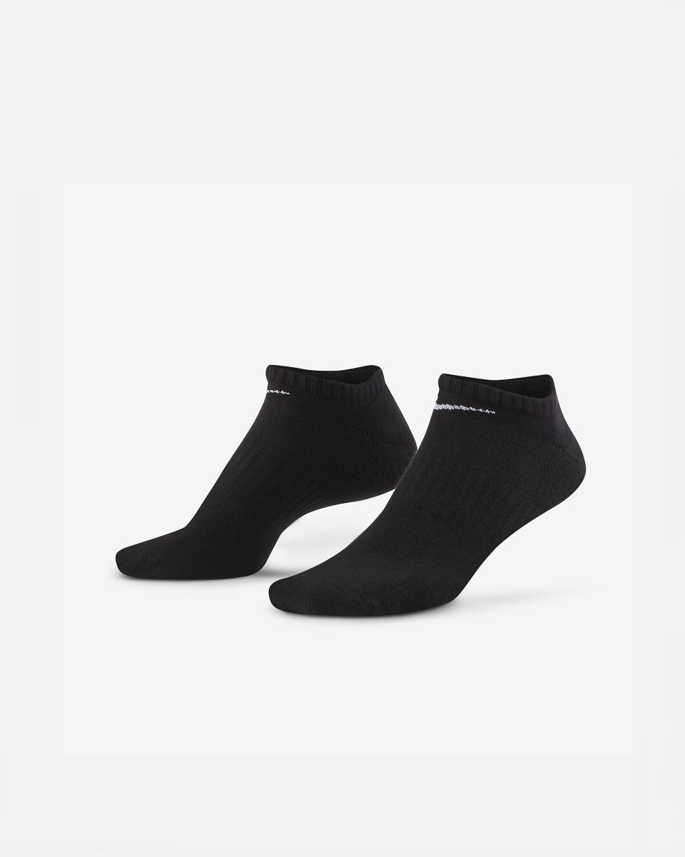 NIKE - Nike Everyday Cushioned 3 Lü Çorap Siyah