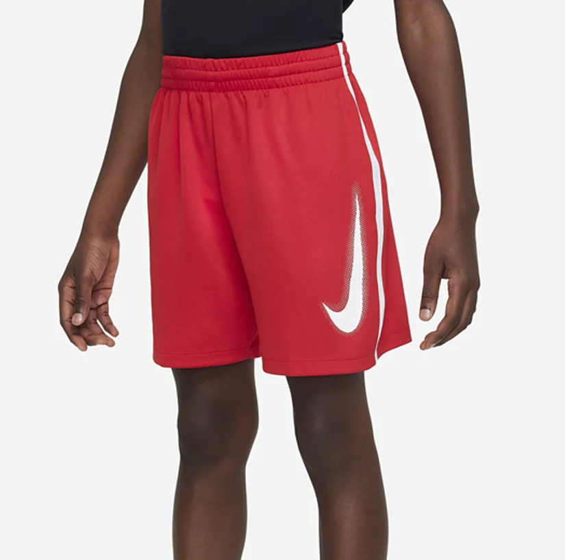 Nike Multi Dri-FIT Grafikli Genç Erkek Çocuk Antrenman Şortu