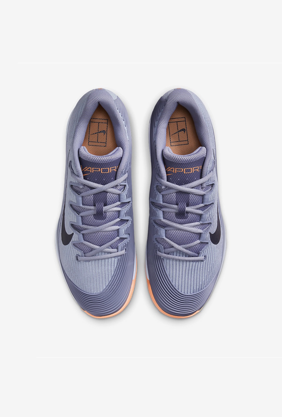 Nike Vapor 12 Erkek Toprak Kort Tenis Ayakkabısı - 4