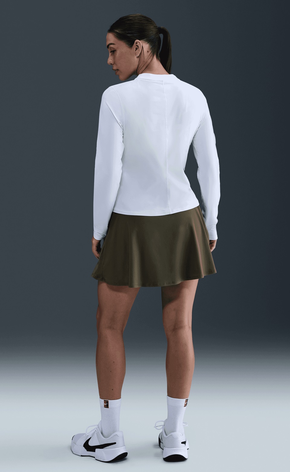 Nike Victory Dri-FIT Fırfırlı Kadın Tenis Eteği 