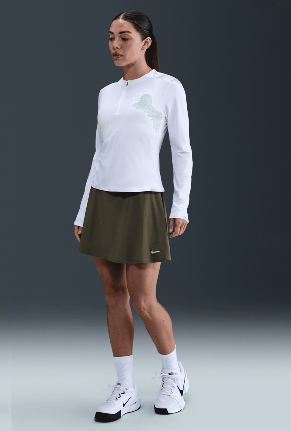 Nike Victory Dri-FIT Fırfırlı Kadın Tenis Eteği 