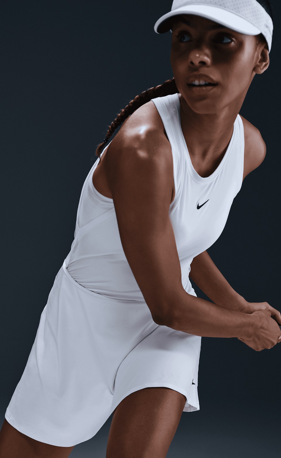 Nike Victory Dri-FIT Normal Belli Fırfırlı Kadın Eteği