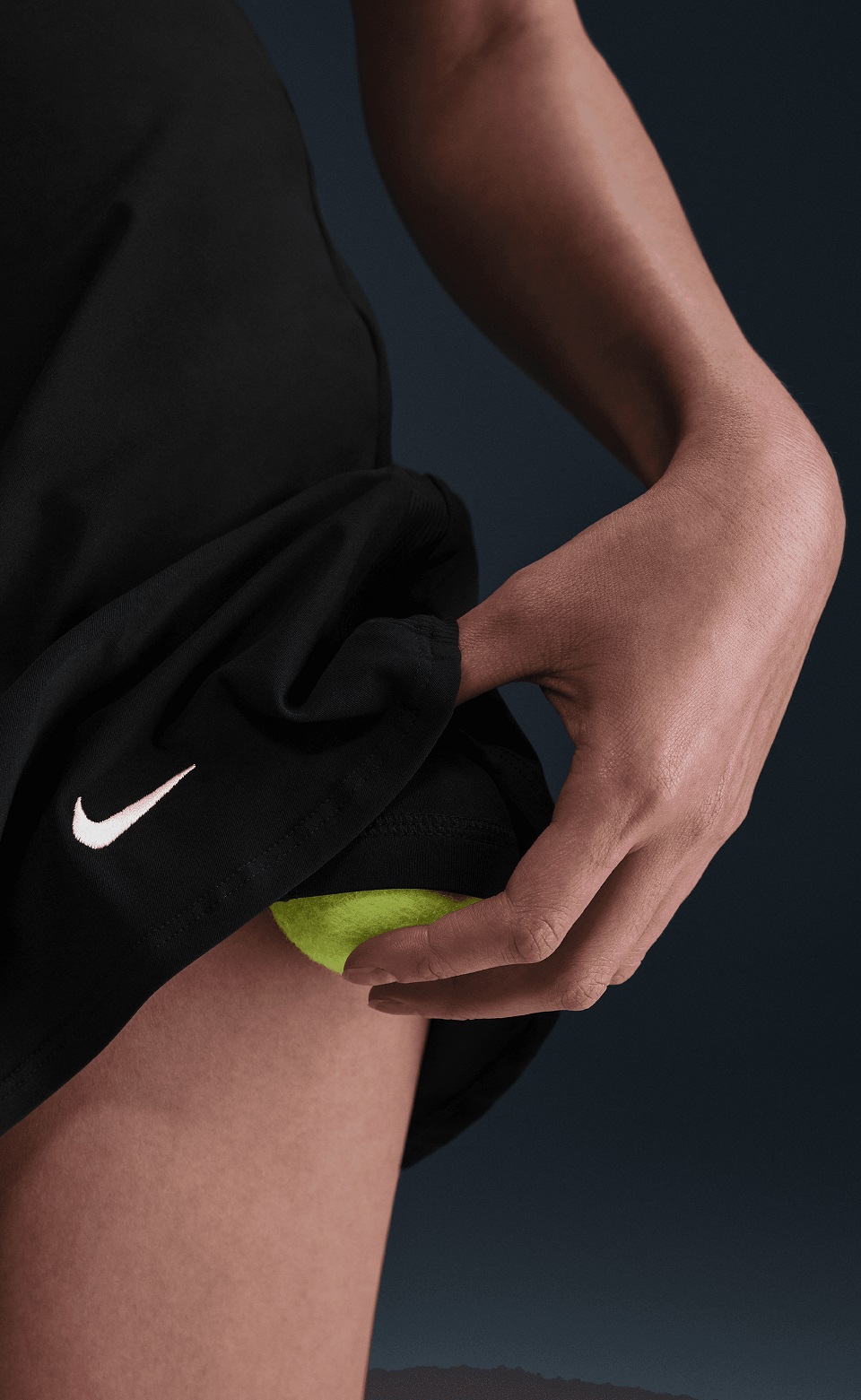 Nike Victory Dri-FIT Normal Belli Fırfırlı Kadın Eteği