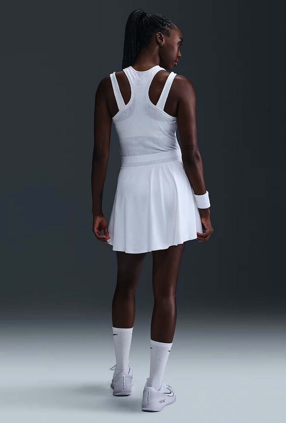 NikeCourt Ace Advantage Dri-FIT Yüksek Belli Kadın Tenis Eteği - 2