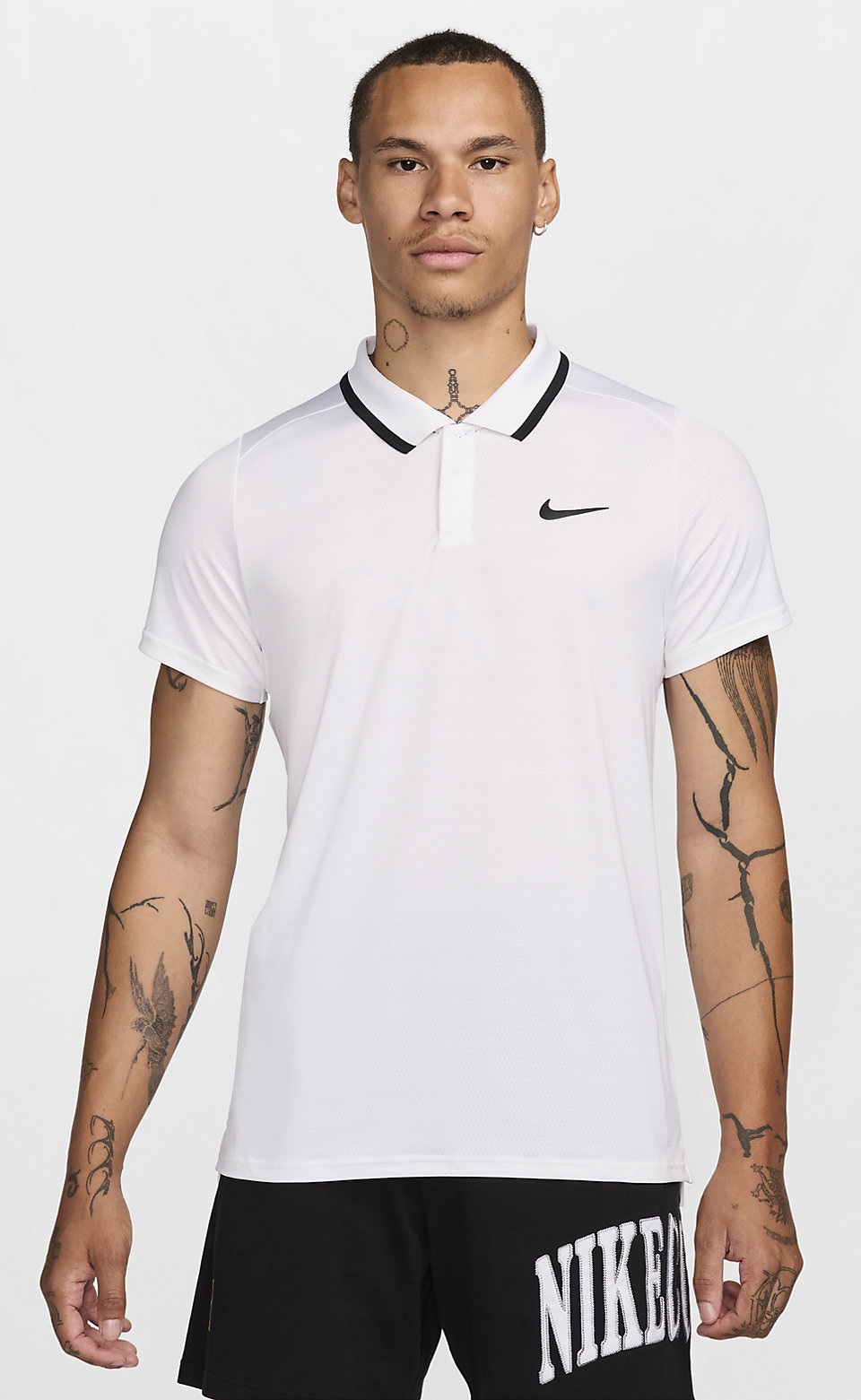 NIKE - NikeCourt Advantage Dri-FIT Erkek Tenis Polo Üstü