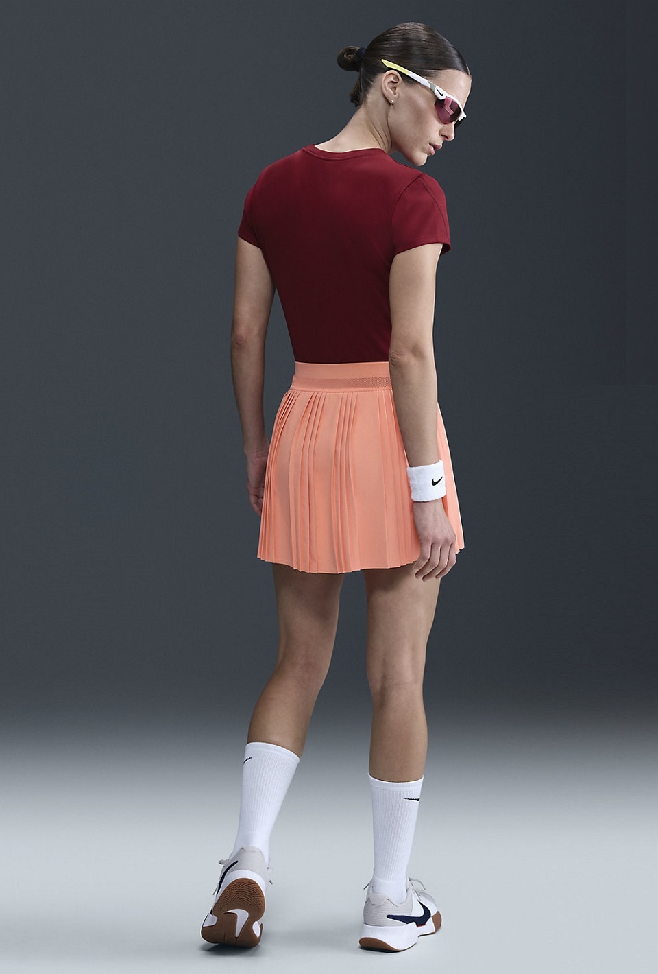 NikeCourt Advantage Dri-FIT Pileli Kadın Tenis Eteği  - 2