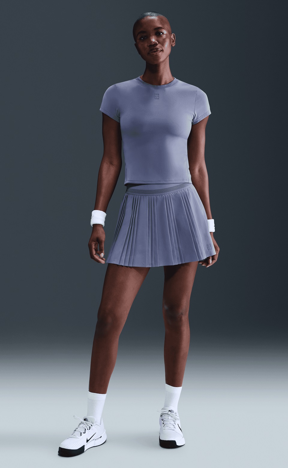 NIKE - NikeCourt Advantage Dri-FIT Pileli Kadın Tenis Eteği 