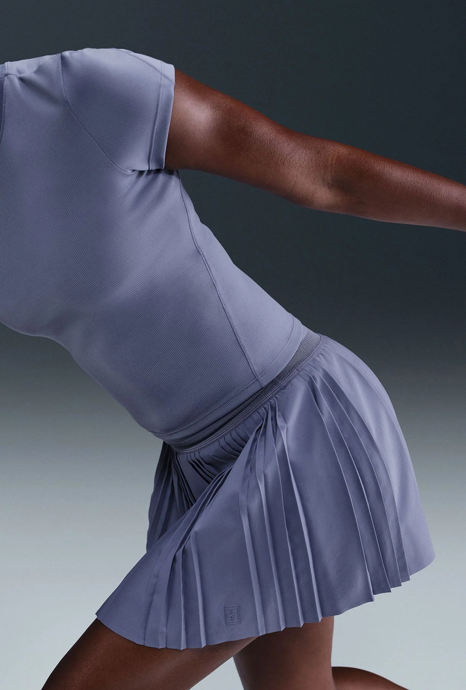 NikeCourt Advantage Dri-FIT Pileli Kadın Tenis Eteği - 6