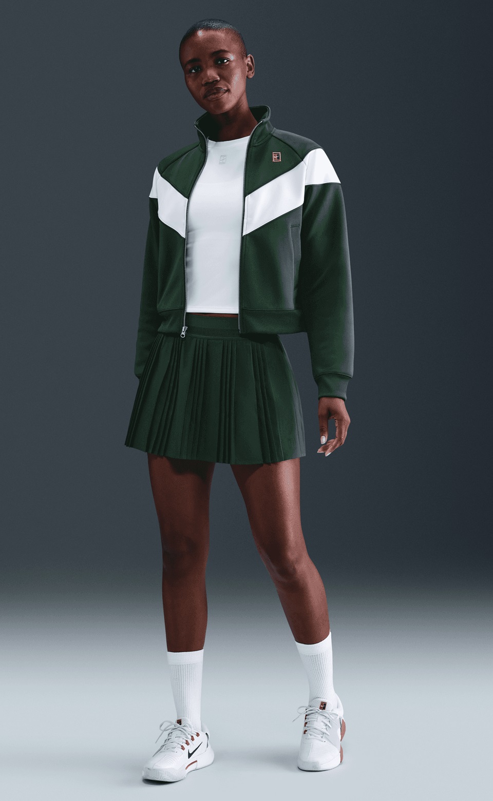 NIKE - NikeCourt Advantage Dri-FIT Pileli Kadın Tenis Eteği 