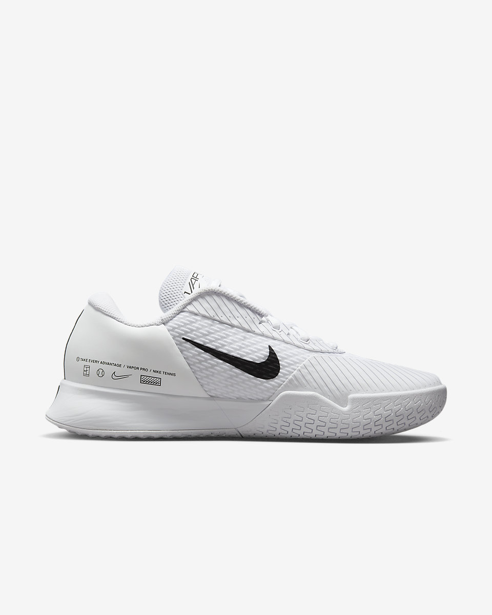 NikeCourt Air Zoom Vapor Pro 2 Sert Kort (M)