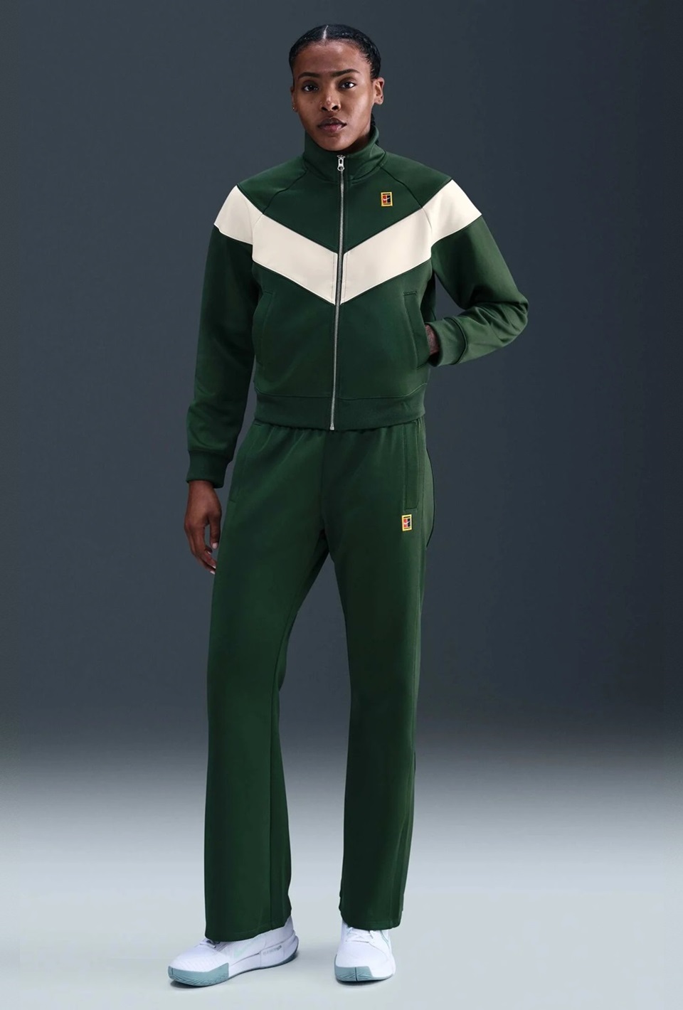 NikeCourt Heritage Windrunner Kadın Tenis Ceketi