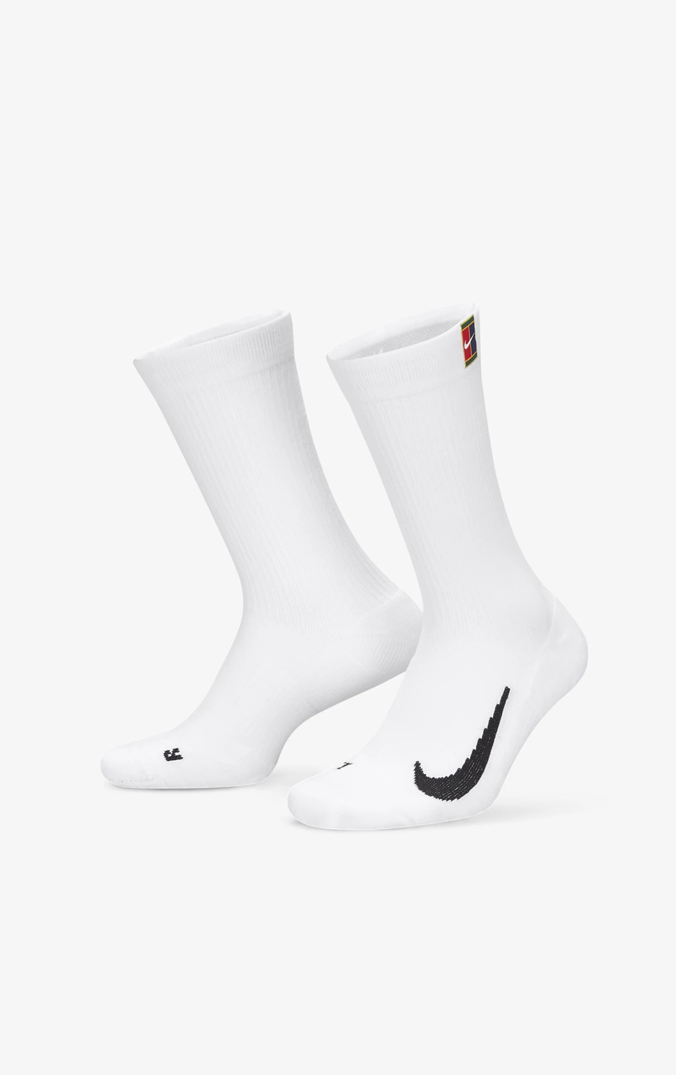 NikeCourt Multiplier Cushioned Crew Tenis Çorapları (2 Çift)