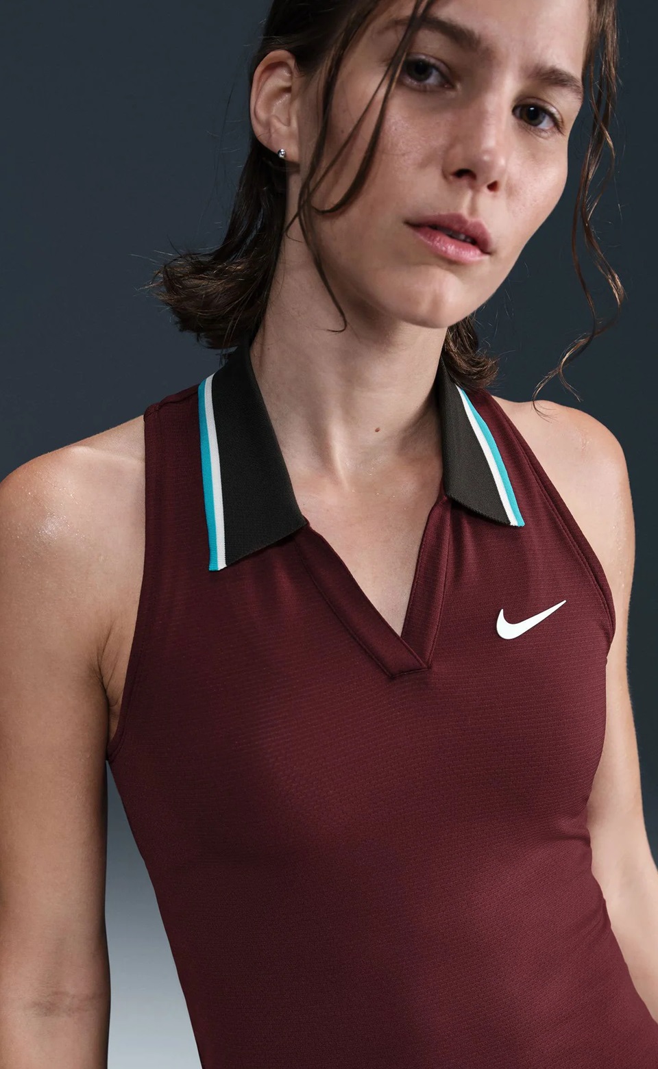 NikeCourt Slam Dri-FIT Kadın Tenis Atleti