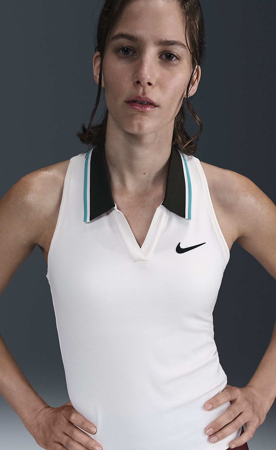 NikeCourt Slam Dri-FIT Kadın Tenis Atleti