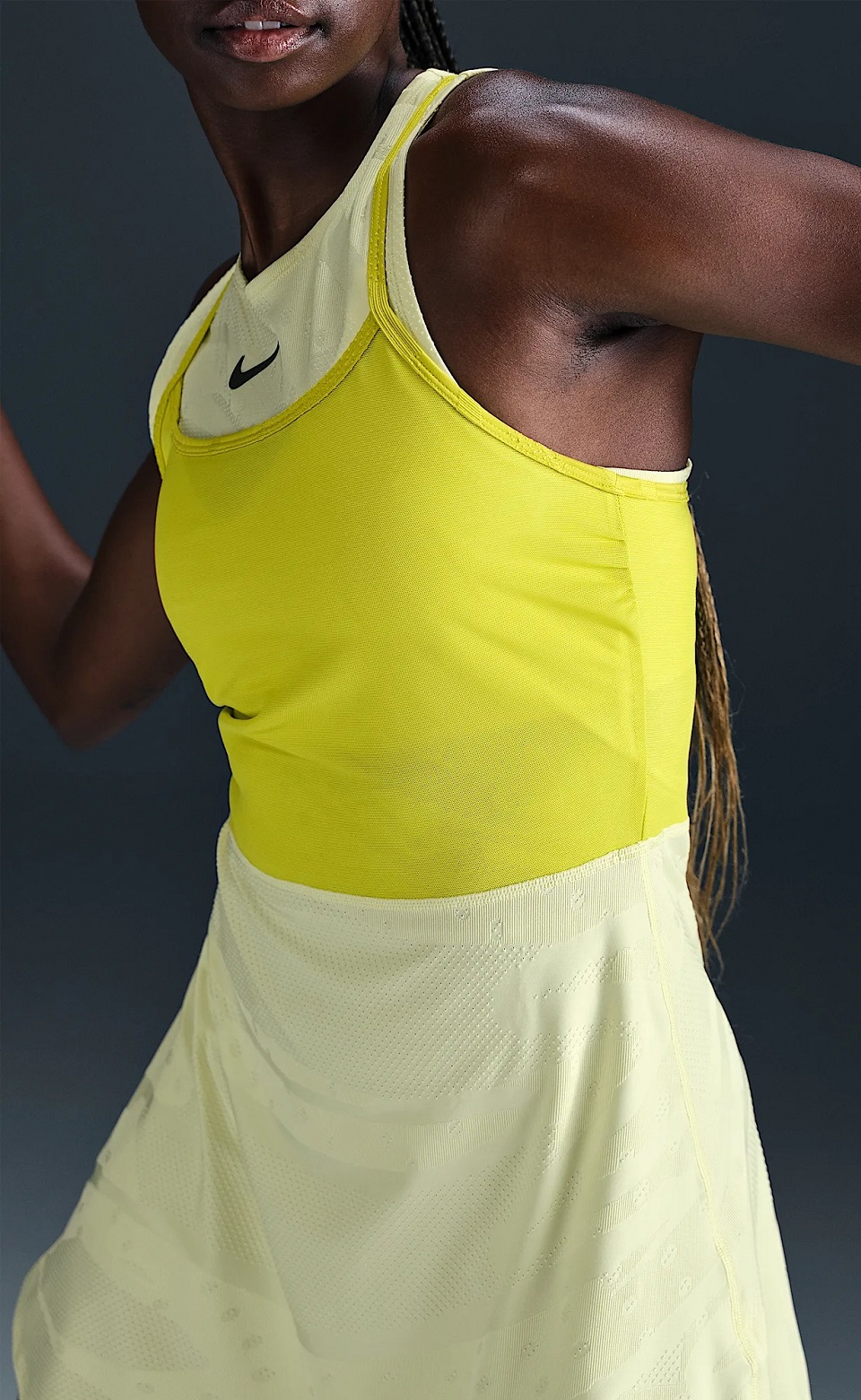 NikeCourt Slam Dri-FIT Kadın Tenis Elbisesi
