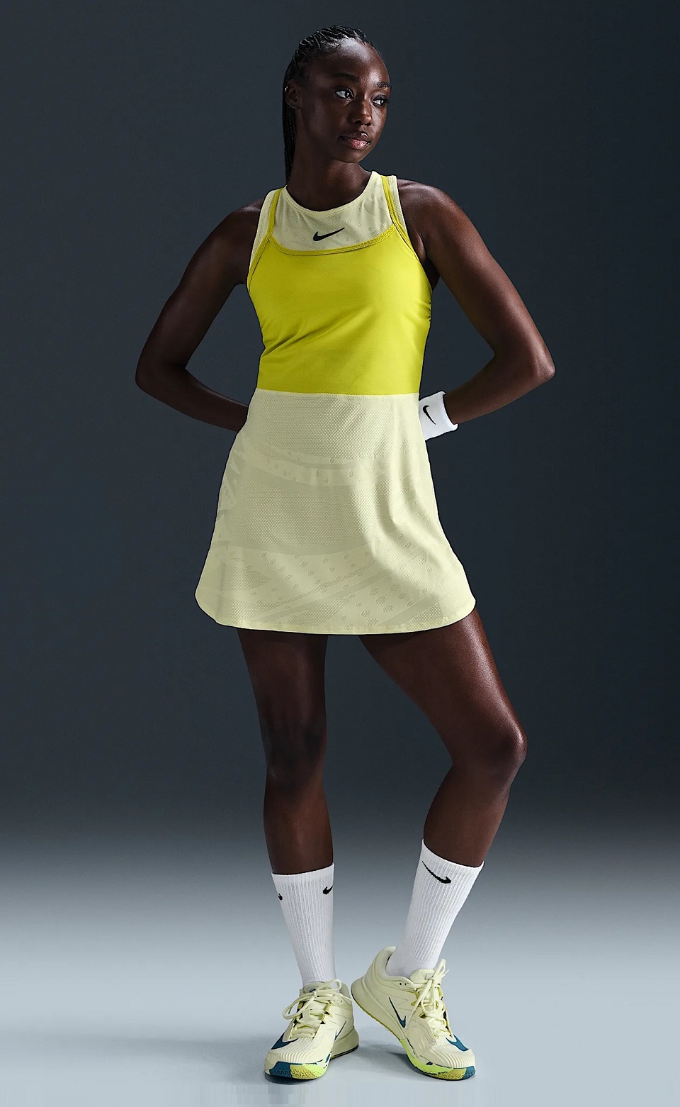 NIKE - NikeCourt Slam Dri-FIT Kadın Tenis Elbisesi