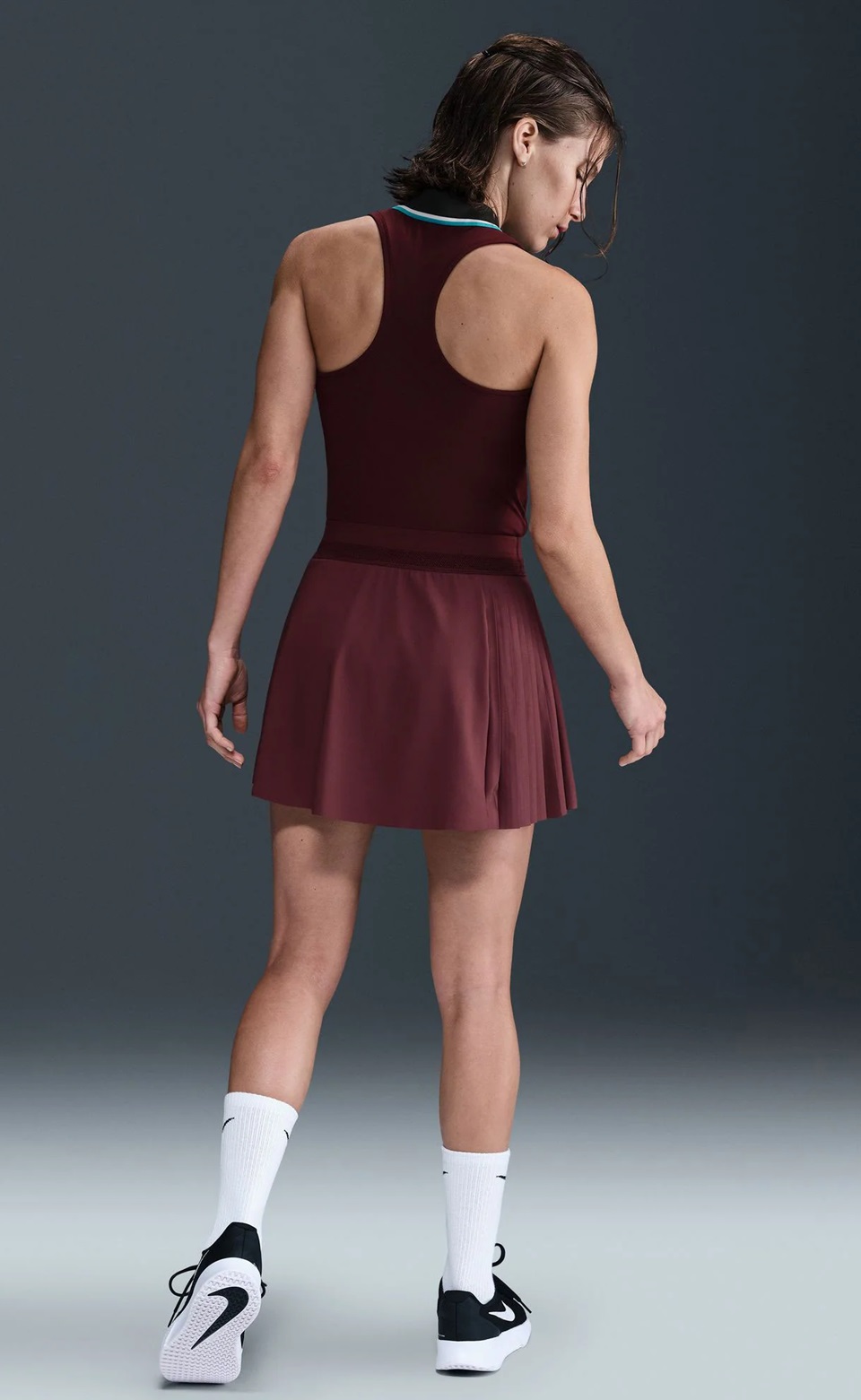 NikeCourt Slam Dri-FIT Kadın Tenis Eteği