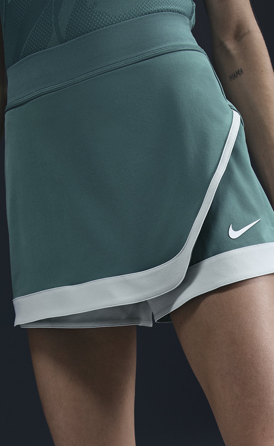 NikeCourt Slam Dri-FIT Kadın Tenis Şort Eteği HF6449-379)