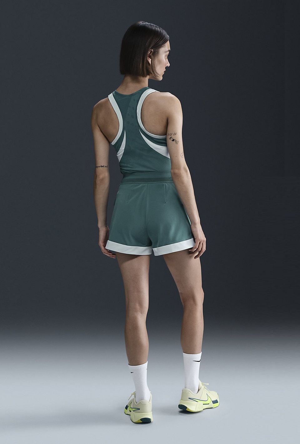NikeCourt Slam Dri-FIT Kadın Tenis Şort Eteği HF6449-379) - 2
