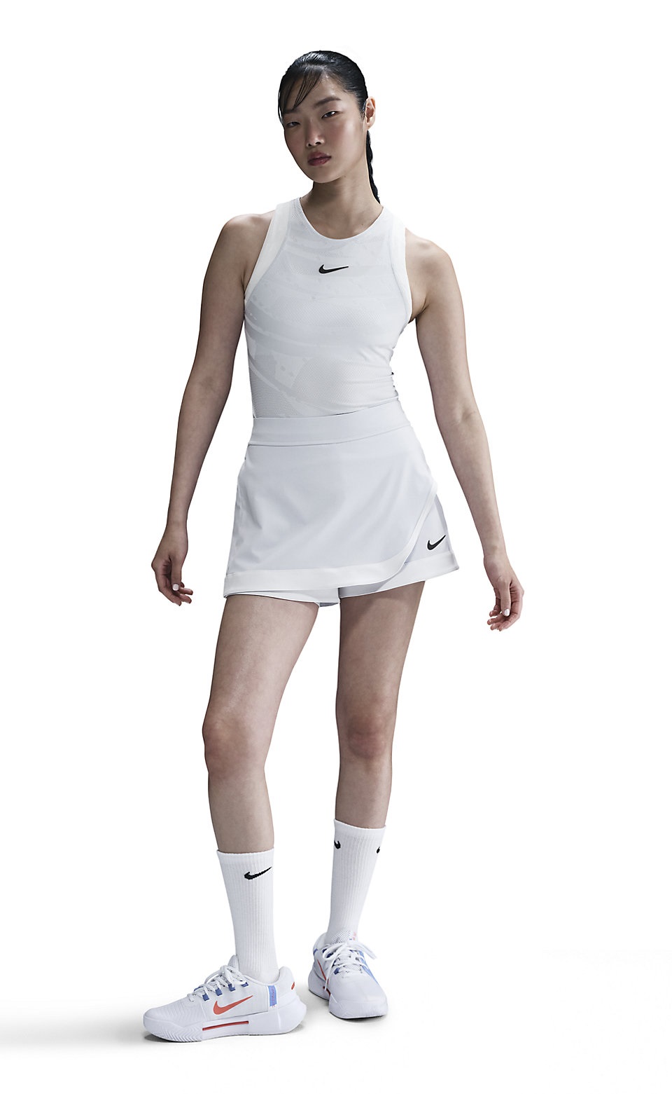 NIKE - NikeCourt Slam Dri-FIT Kadın Tenis Şort Eteği