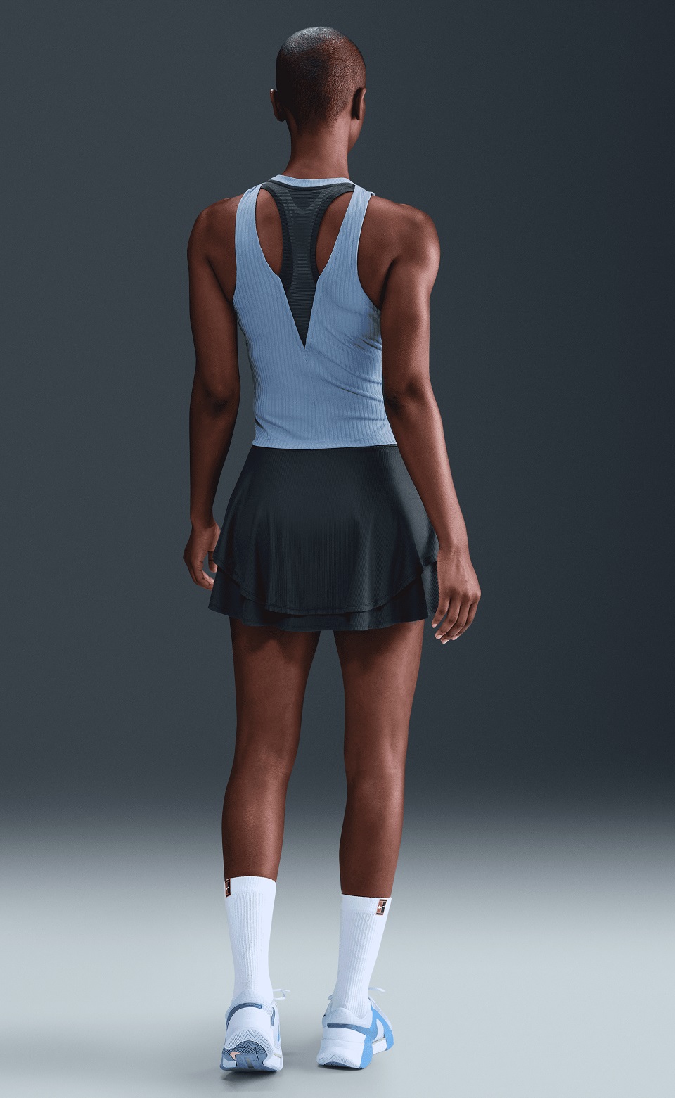 NikeCourt Slam Dri-FIT Yüksek Belli Kadın Tenis Eteği