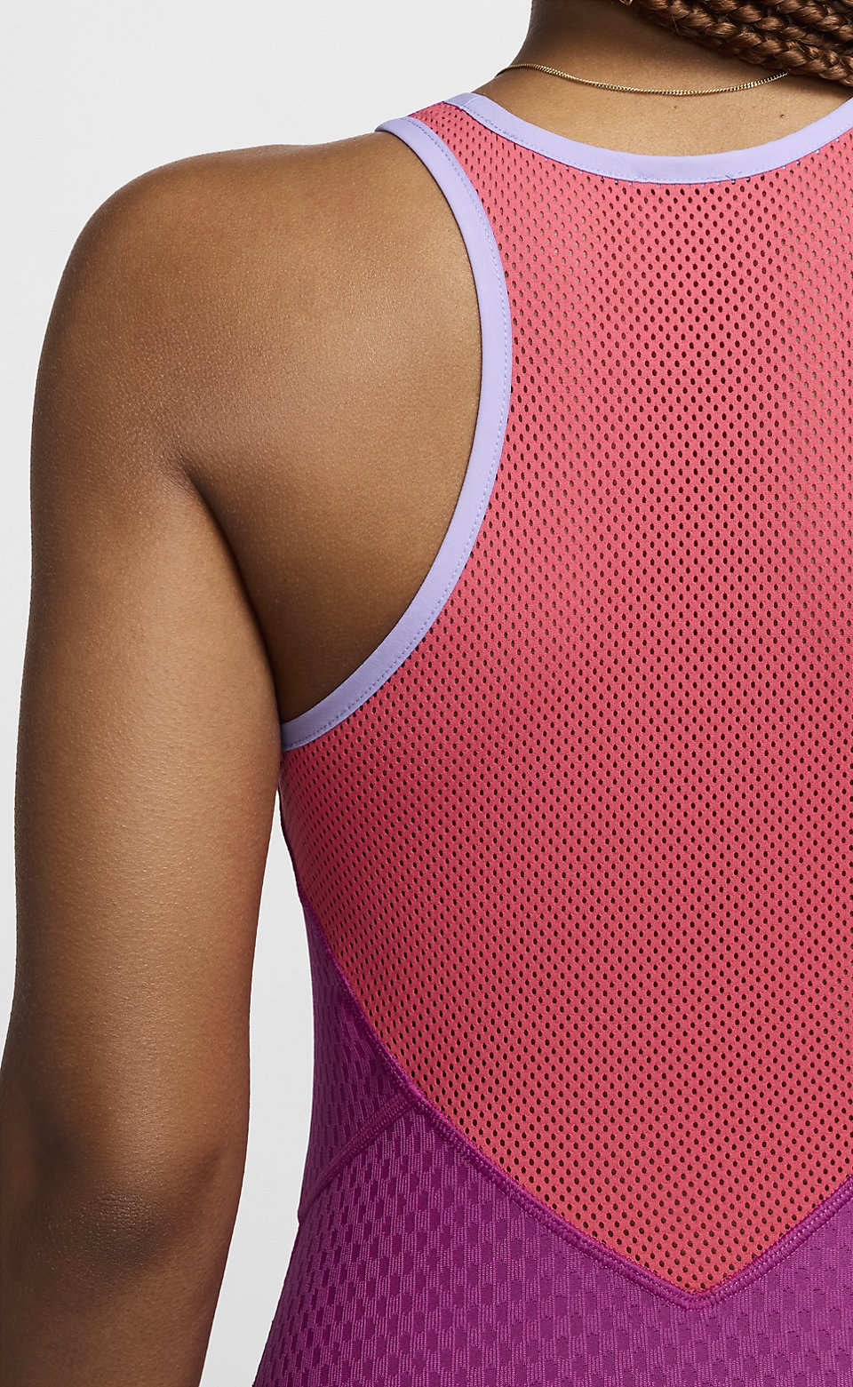 NikeCourt Slam NY Collection Kadın Tenis Elbisesi