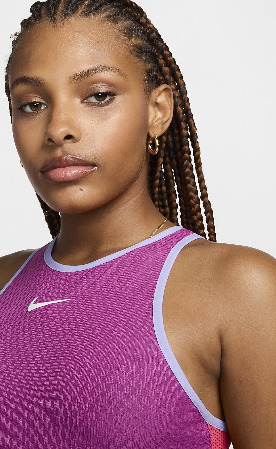 NikeCourt Slam NY Collection Kadın Tenis Elbisesi