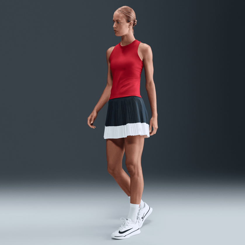 NIKE - NikeCourt Ace Advantage Dri-FIT Pileli Kadın Tenis Eteği HJ7913-478