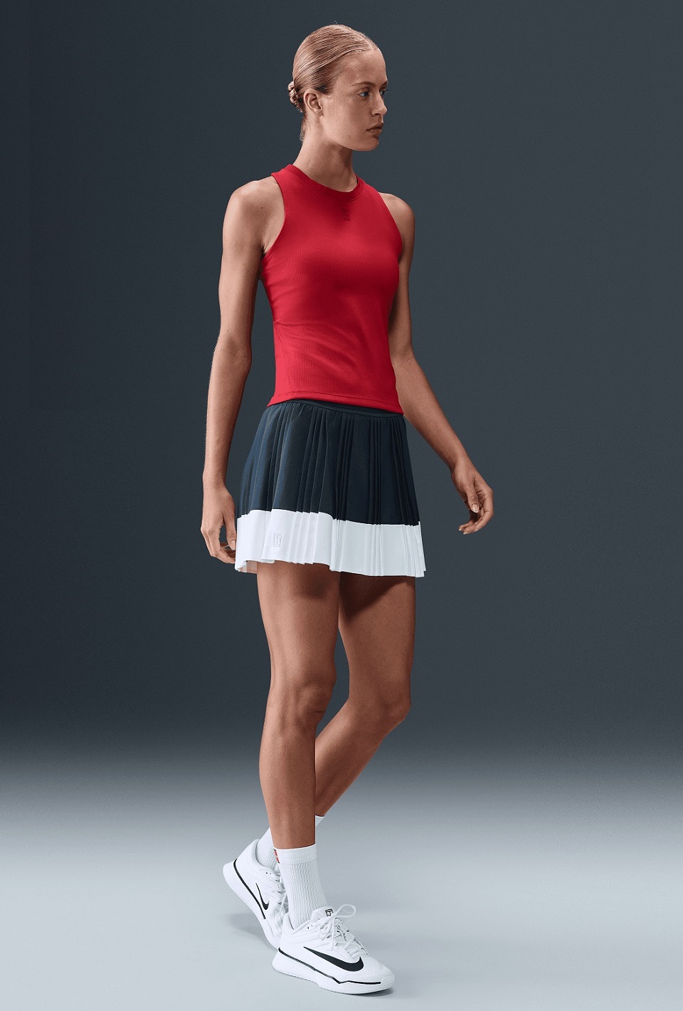 NikeCourt Ace Advantage Dri-FIT Pileli Kadın Tenis Eteği