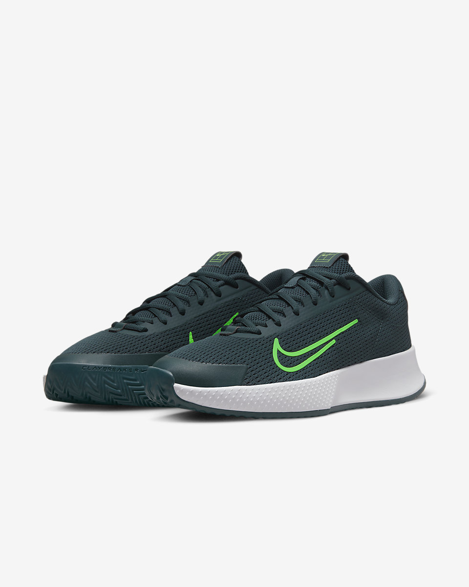 NikeCourt Vapor Lite 2 Erkek Toprak Kort Tenis Ayakkabısı