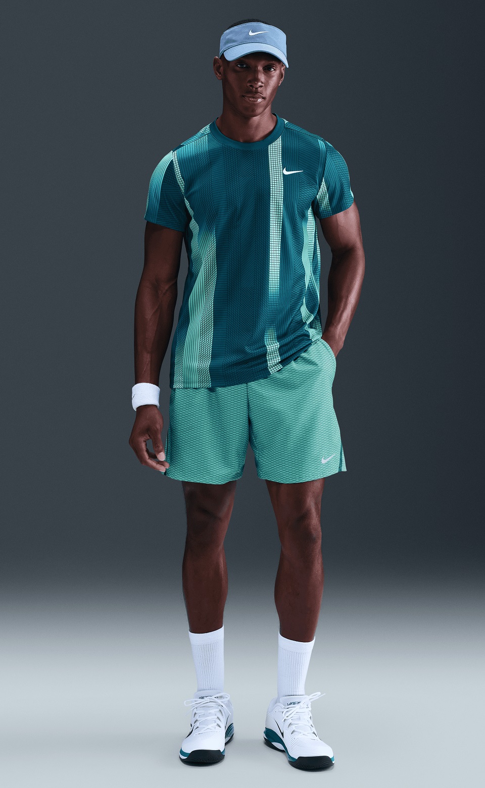 NIKE - NikeCourt Victory Dri-FIT Erkek Tenis Üstü HM6505-415