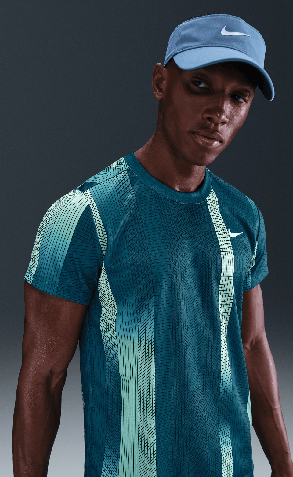 NikeCourt Victory Dri-FIT Erkek Tenis Üstü HM6505-415