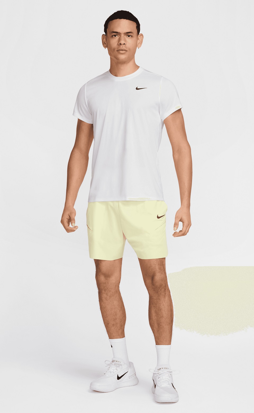 NIKE - NikeCourt VictoryDri-FIT Erkek Tenis Üstü FZ6921-100