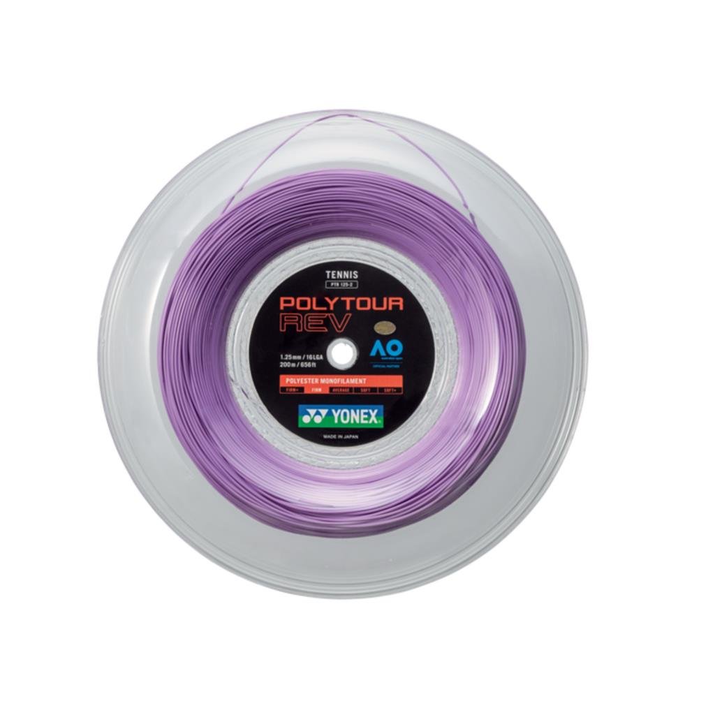 YONEX - Poly Tour Rev 120 Monofilament 200m Tenis Kordajı - Mor