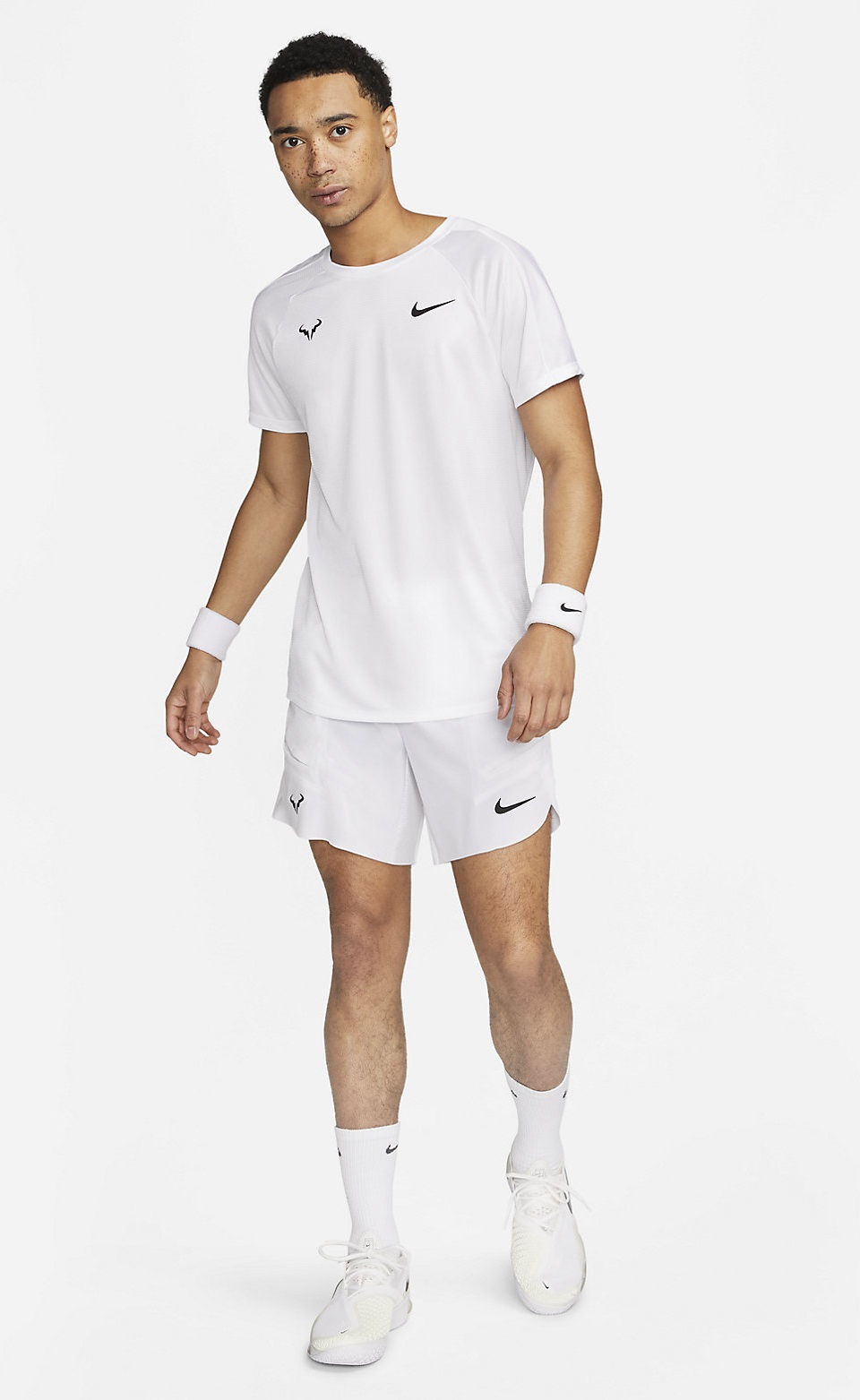 Rafa Challenger Nike Dri-FIT Kısa Kollu Erkek Tenis Üstü