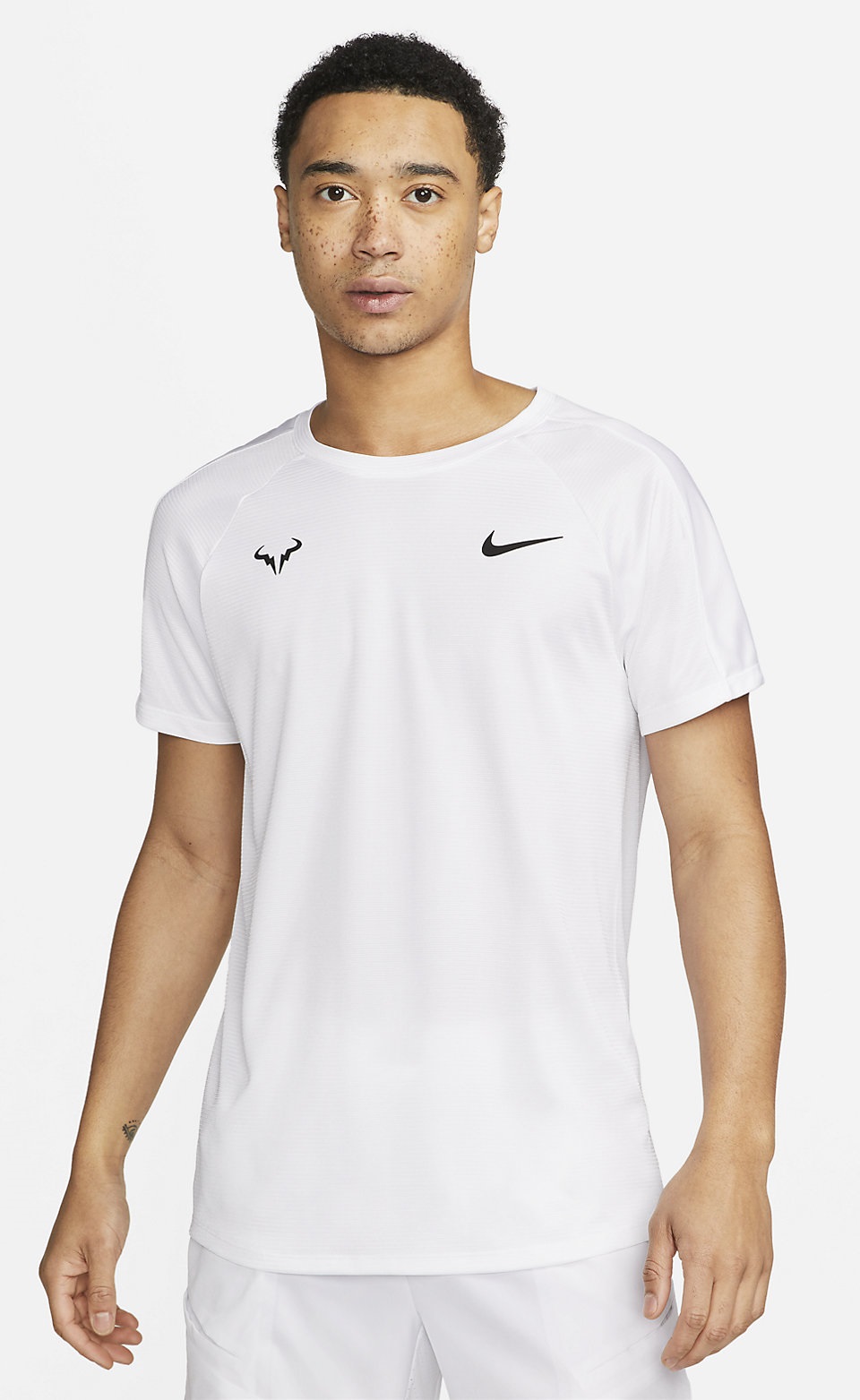 Rafa Challenger Nike Dri-FIT Kısa Kollu Erkek Tenis Üstü