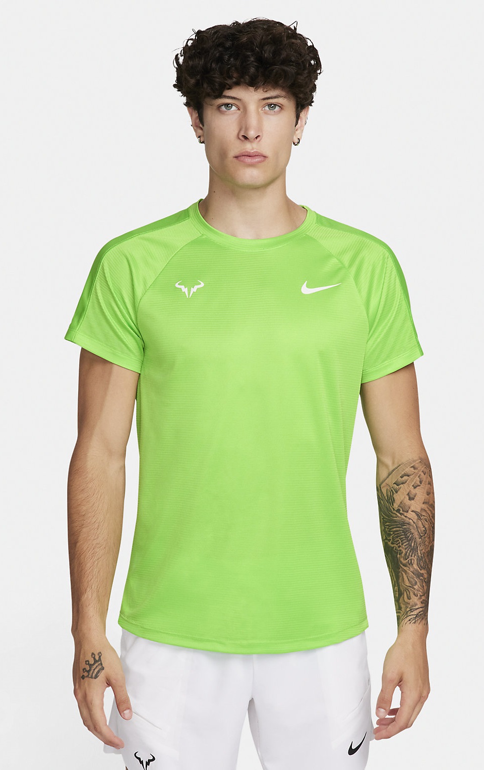 Rafa Challenger Nike Dri-FIT Kısa Kollu Erkek Tenis Üstü