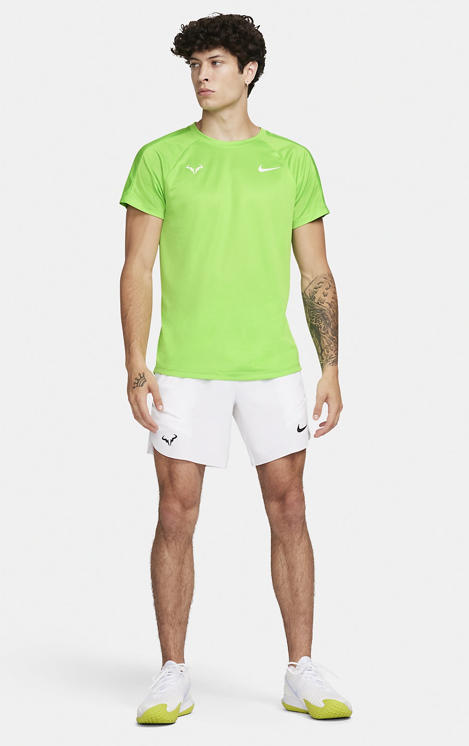 Rafa Challenger Nike Dri-FIT Kısa Kollu Erkek Tenis Üstü