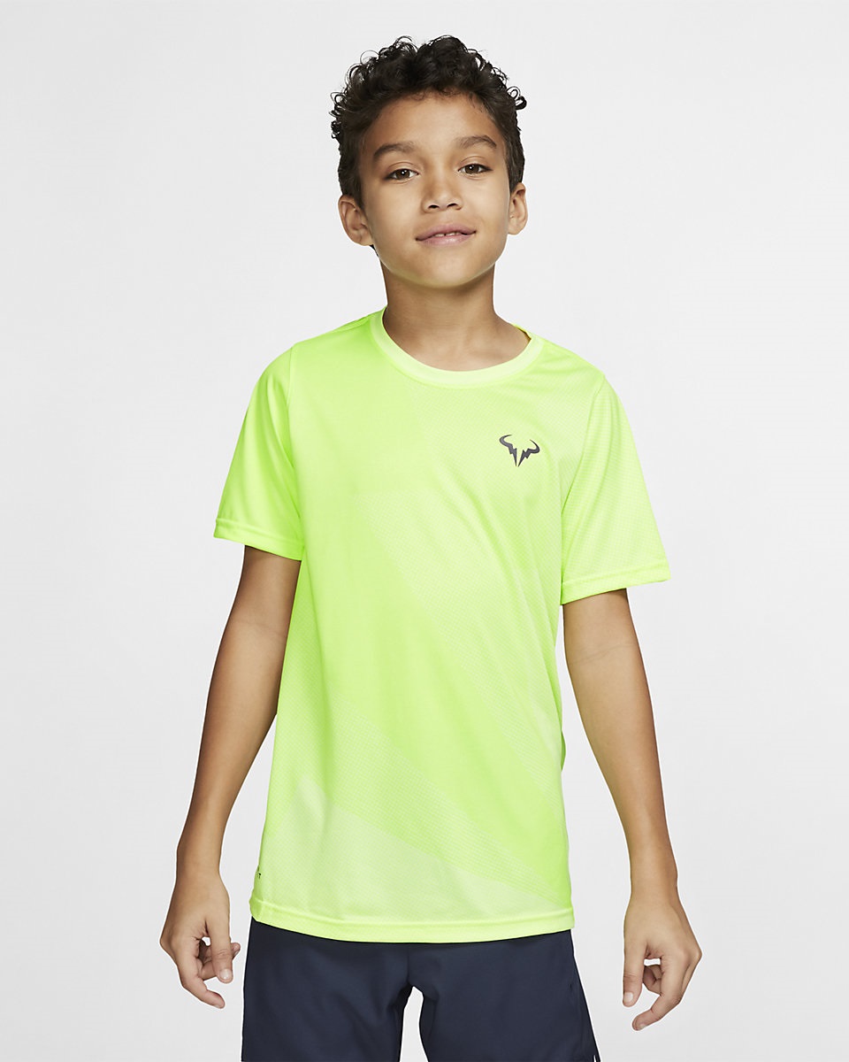 NIKE - Nike Rafa Çocuk Tenis T-Shirt 