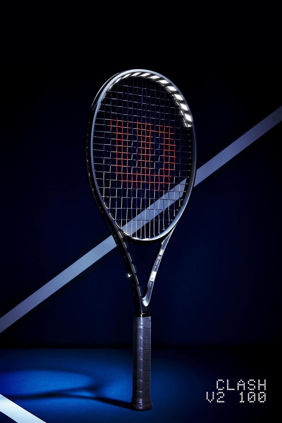 WİLSON - Wilson Clash 100 V2 Night Session Tenis Raketi
