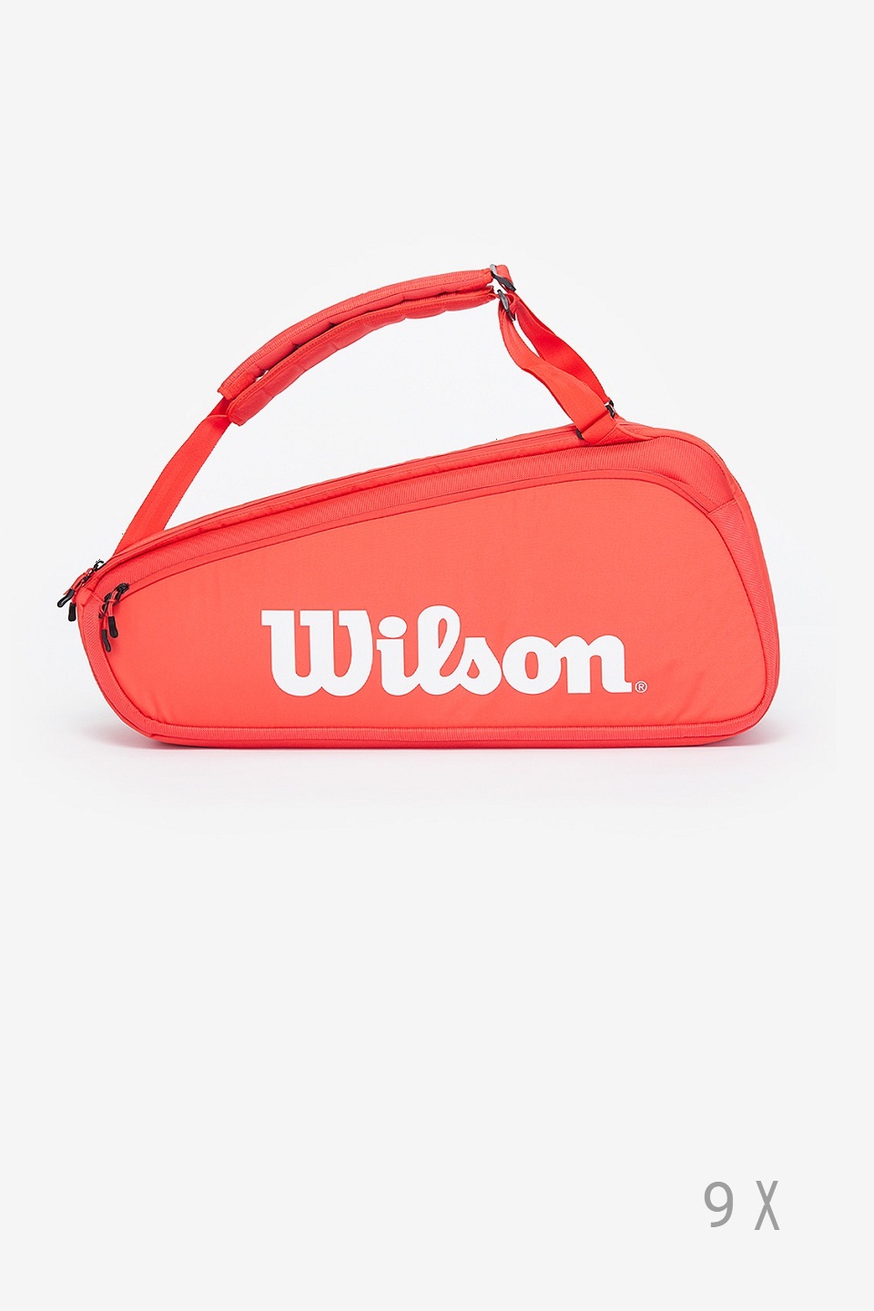 WİLSON - Wilson Super Tour Pro Staff 9 Pack Tennis Bag Kırmızı