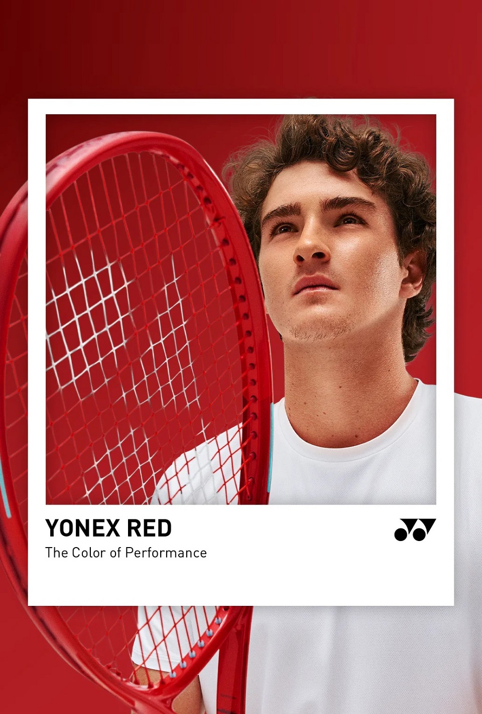 Yonex VCORE 100L Yakut Kırmızı Tenis Raketi (280 gr) - 5